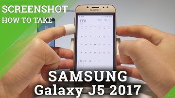 How to Take Screenshot on SAMSUNG Galaxy J5 2017 - Capture Screen