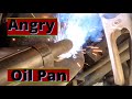 Welding the Drain Plug 😈 Jeep Wrangler 3.8 Oil Plug Stripped badly!