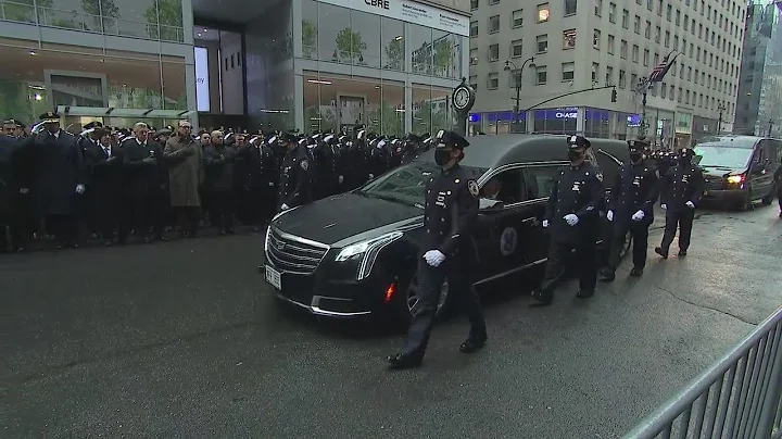 Funeral procession for NYPD Det. Jason Rivera