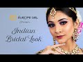 Bridal glam makeup look  makeover  tutorial with products