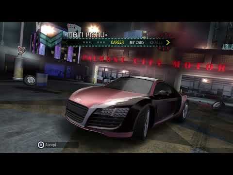 Need For Speed Carbon Menu