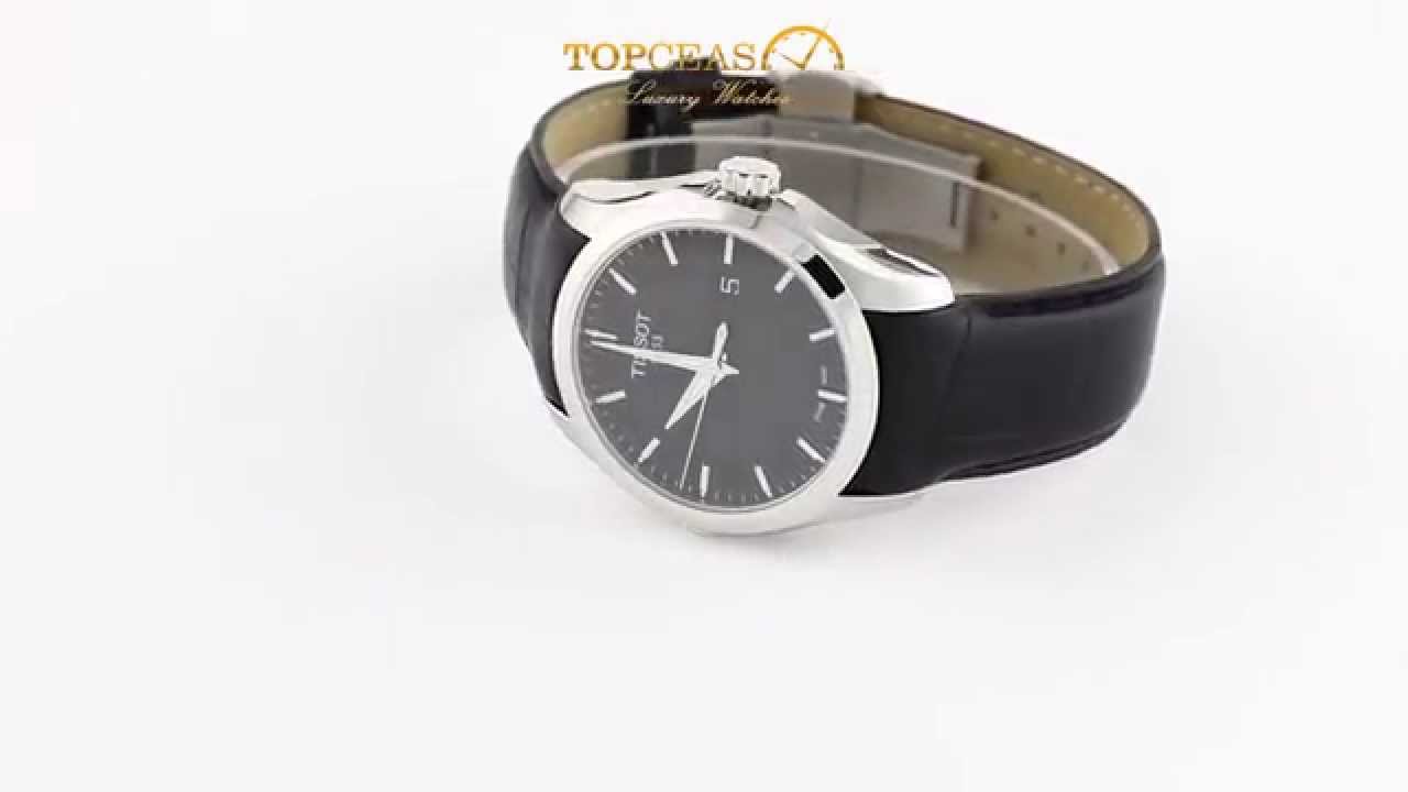 Tissot Couturier Quartz Gent Steel Black (T035.410.16.051.00) - Full HD