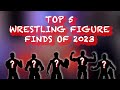 My top 5 wrestling figure finds of 2023