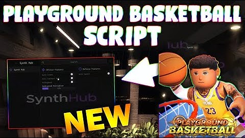 *NEW* Playground Basketball Script (PASTEBIN 2025) (AUTO GARD , AUTO GREEN , WALKSPEED,ANTI CONTEST)