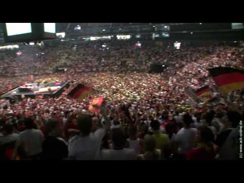 Argentinien : Deutschland | Tor 1 | Full-HD 1080p | Kln | World Cup 2010 | emotions, fans