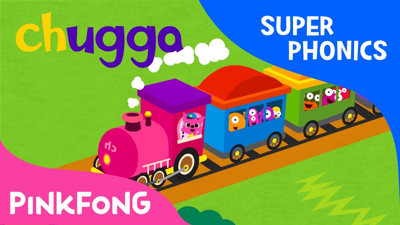 ch | Chugga Chugga Choo Choo | Super Phonics | Pinkfong Songs for Children
