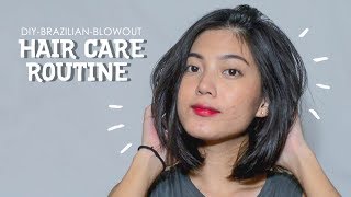 Hair Care Routine (Affordable DIY Brazilian Blowout, Soft, Silky, Shiny Finish) Philippines