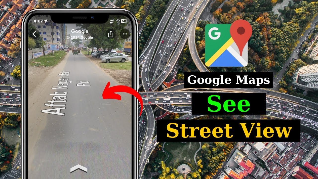 How To Street View on Google Maps | Google Map Street View | Use Street ...