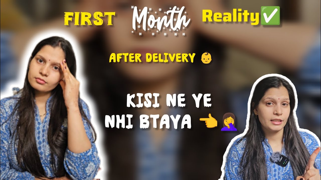 Nobody Told Me This About My First Month Postpartum 😭