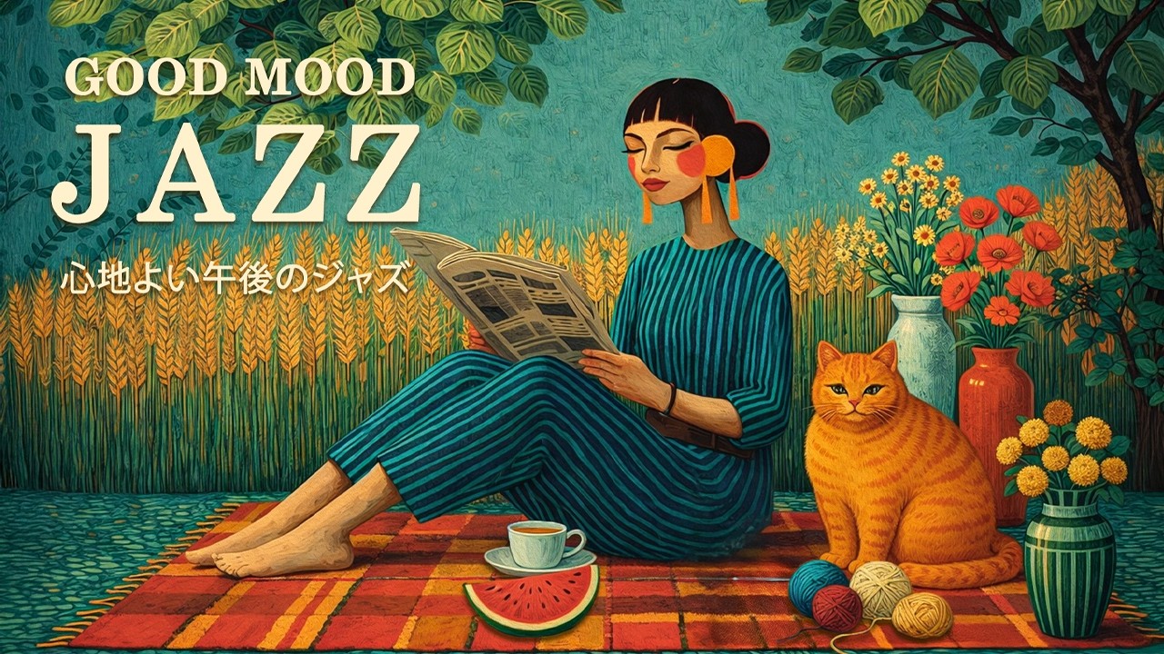 Sweet Spring Jazz ☕ ジャズ音楽が甘い雰囲気を作り出します。【 作業用｜ジャズ音楽 】🌻 Songs to wake up happy and start fresh