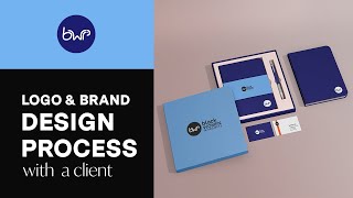 Logo Design Process with a Client | A Quick Look and Real Client Feedback by Dan Eke 151 views 2 years ago 2 minutes, 45 seconds
