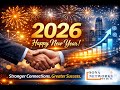 Happy New Year 2026 🎉 | Stronger Connections, Greater Success | Sona Networks  Welcoming 2026.