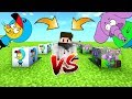 KRAL ŞAKİR VS FİL NECATİ ŞANS BLOKLARI - Minecraft