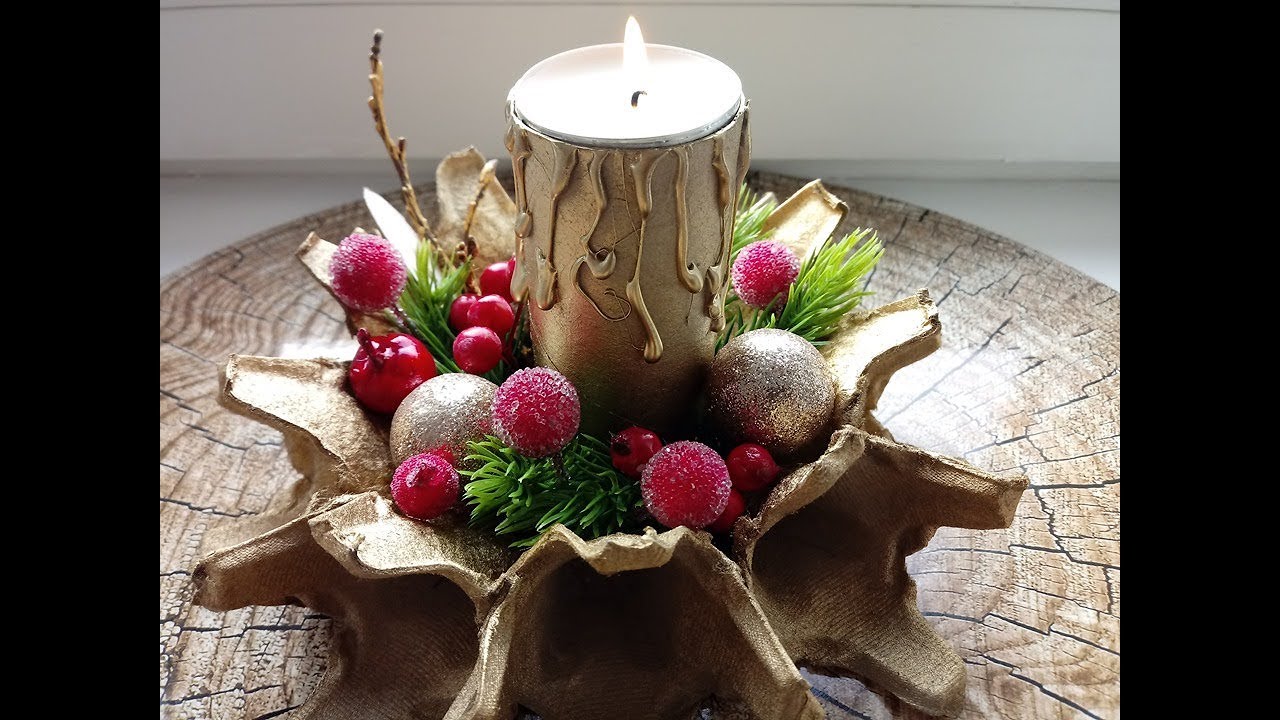 CHRISTMAS DIY DECORATION | simple and quick christmas decoration 