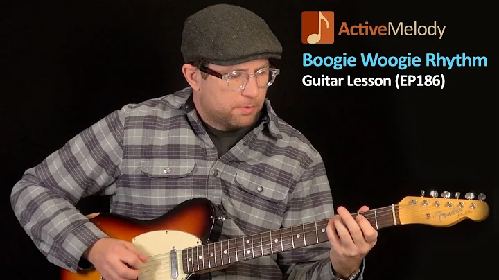 Boogie Woogie Guitar Lesson - Blues Rhythm Guitar Lesson - EP186