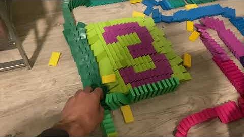 The Number 3 in Domino.