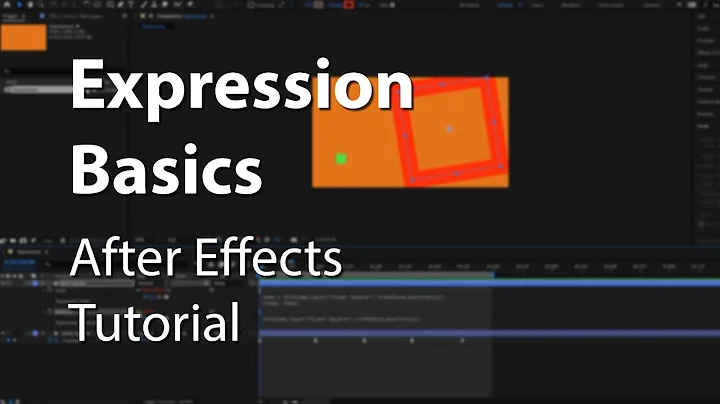 Expressions Basics in After Effects