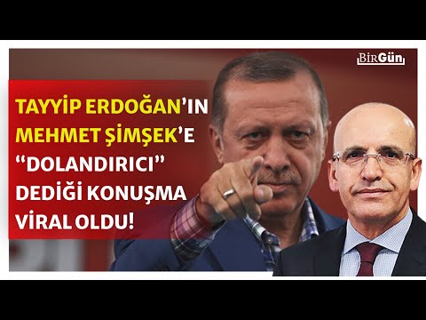 Arşiv yine unutmadı: Erdoğan, Mehmet Şimşek'e 'dolandırıcı' demiş! Tek tek böyle anlatmış…