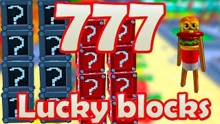 777 Lucky Blocks on Palm Paradise Roblox Toilet Tower Defense screenshot 1