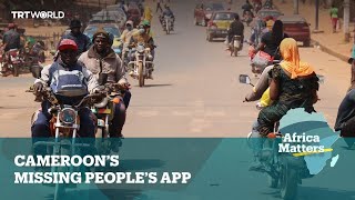 Africa Matters: Missing persons app launched in Cameroon screenshot 1