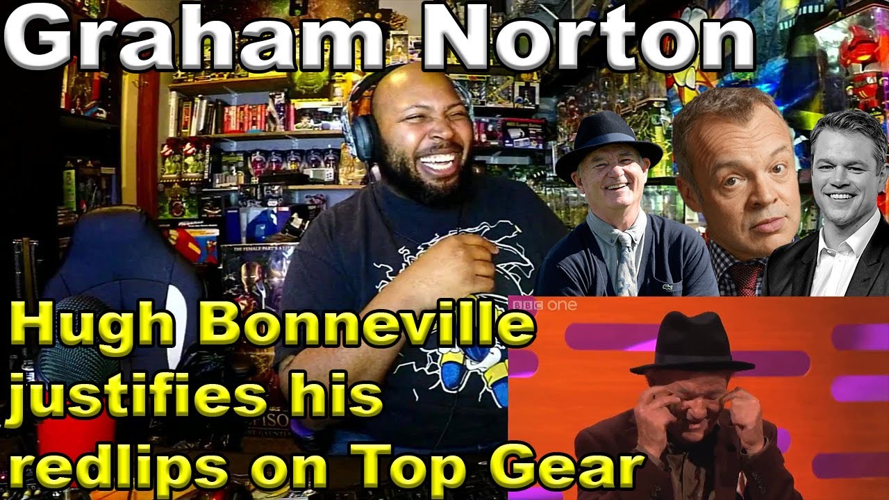 Hugh Bonneville justifies his redlips on Top Gear The Graham Norton ...