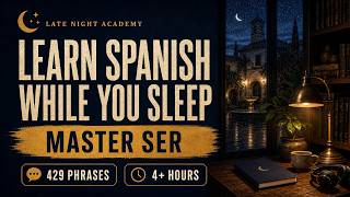 Learn Spanish While You Sleep Master SER 429 Phrases 4 Hours