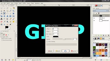 Inner Shadow Effect - GIMP Tutorial for Beginners