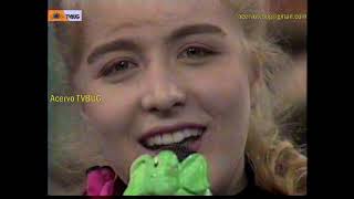 Manchete 1992 Encerramento Clube Da Criança Angélica Anunciando Volta Do Programa Para A Tarde