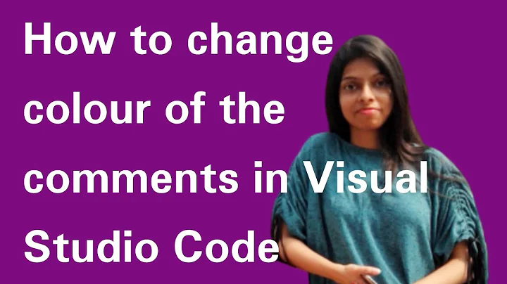 How to change colour of comments in Visual Studio Code | Customised Comments Highlighting