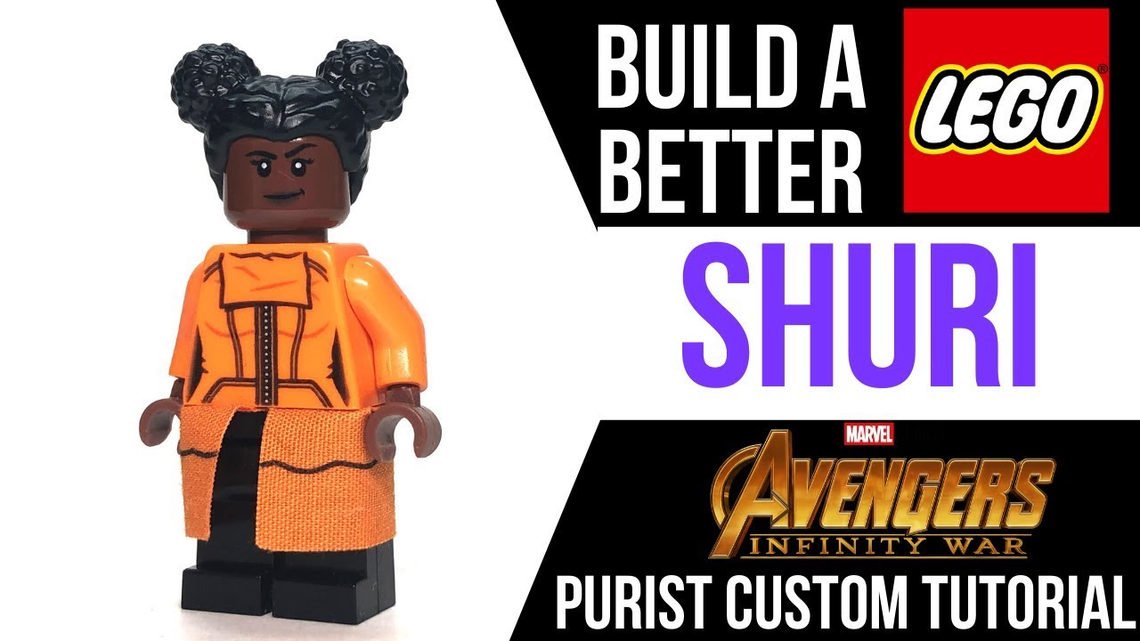 Shuri Marvel End Game Lego Moc Minifigure Toys Collections