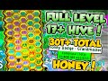 ALL LEVEL 17/18 BEES!! OVER 30 TRILLION HONEY!! || Bee Swarm Simulator (Roblox)