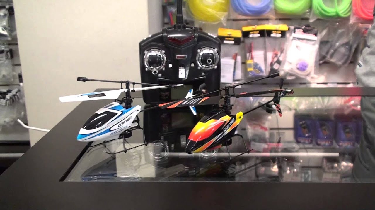Helitec- Nuevo Helicoptero 4 canales para principiantes Copter