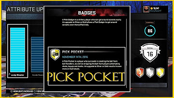 NBA 2K16 - How To Get Pick Pocket Badge