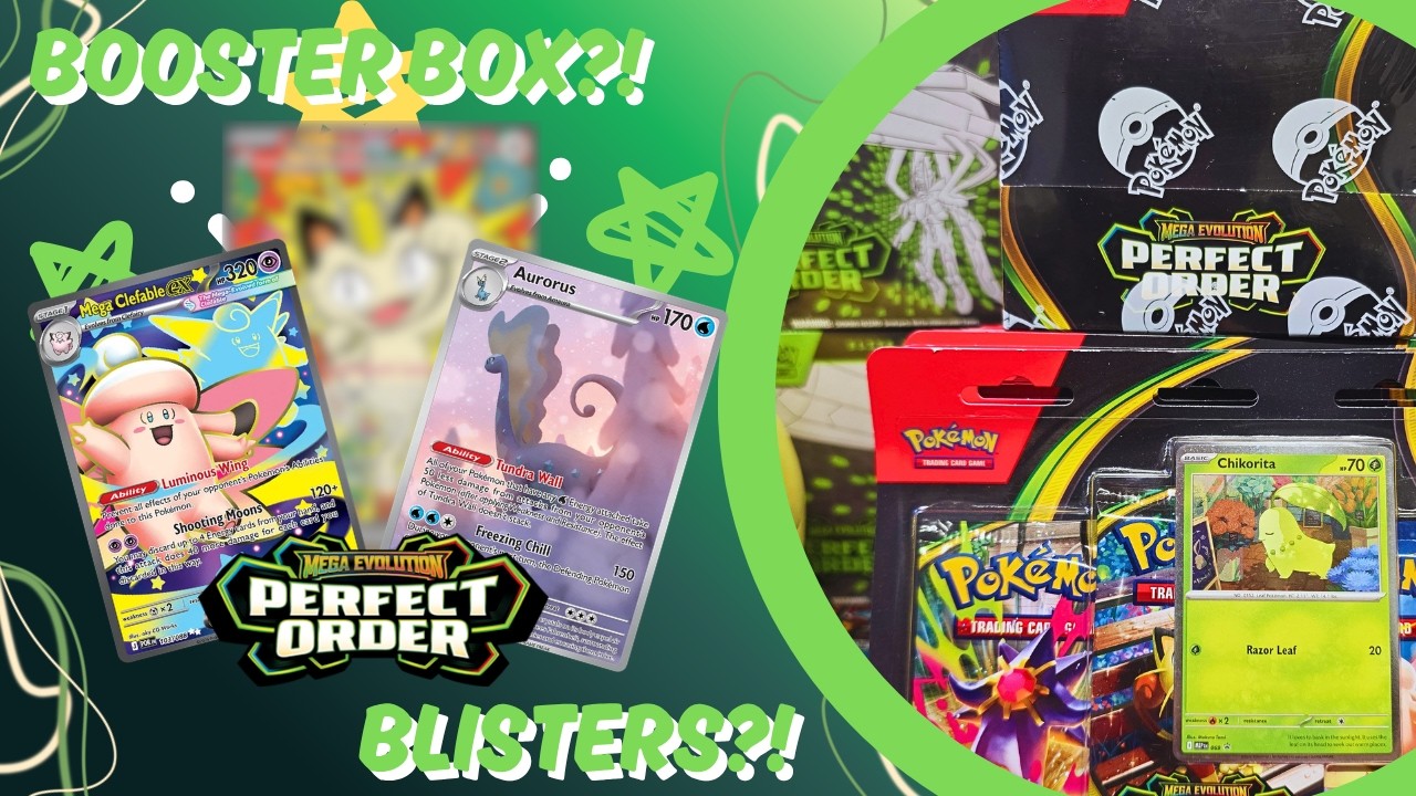 Perfect Order Pull Rate Test!! Booster Box vs Blisters?! - YouTube
