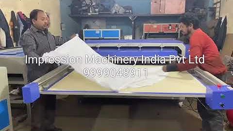 Automatic double bed heat press machine 48x60 inch                        9999048911
