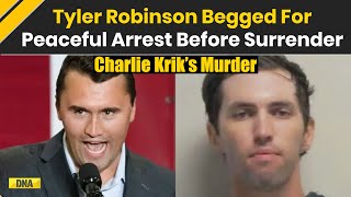 Charlie Kirk Shot Dead: Charlie Kirk Murder Suspect Surrendered Calmly, Asked For No SWAT|World News