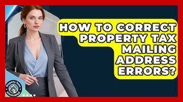 How To Correct Property Tax Mailing Address Errors? - Property Taxes Uncovered
