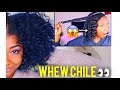 Heatless Waves / Loose Curls w/ OctoCURL on Natural Hair | I Tried Following A Kim Cherell Tutorial