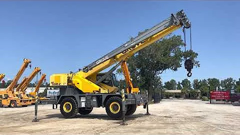 2007 Grove RT530E-2 sn 227378 Rough Terrain Crane PART 1 InspectEquipment.Com