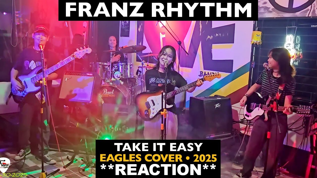 Musicians REACT to Franz Rhythm: Take It Easy (2025 Eagles cover)