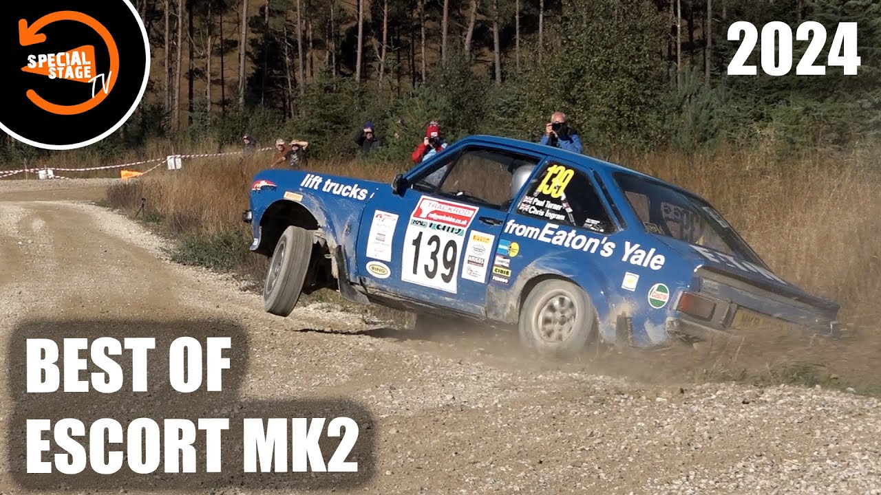 Best of Ford Escort MK2 Rallying 2024 | Pure Sound Crash & Action