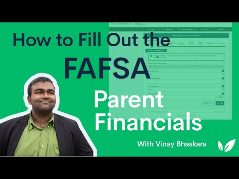 The 2020-21 FAFSA Explained: Parent Financials