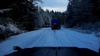 An Out of Control Truck Caught on Camera