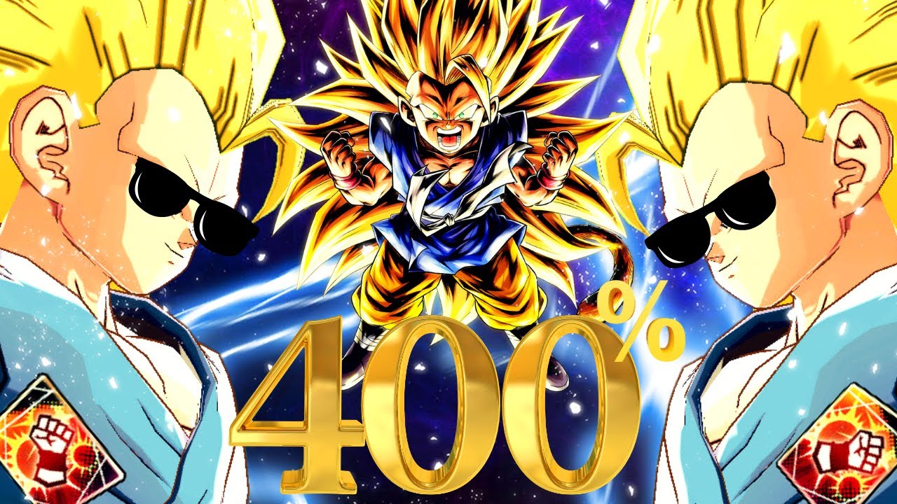 OVER 400 PERCENT TO STRIKE FOR SSJ3 GOKU (Dragon Ball Legends)