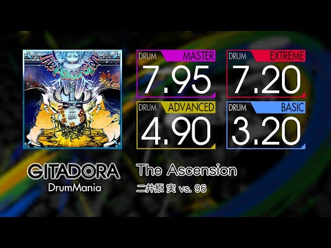 【GITADORA】 The Ascension (MASTER ~ BASIC) Drum