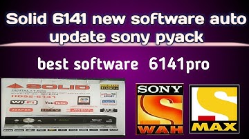 Solid 6141new updated software auto rull 2019 sdsteach solid 6363&6141 software