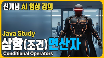 [Ai 영상학습] 삼항(조건)연산자 실습편 ㅡ 자바 프로그래밍 바이블 #삼항연산자 #조건연산자 #자바연산자