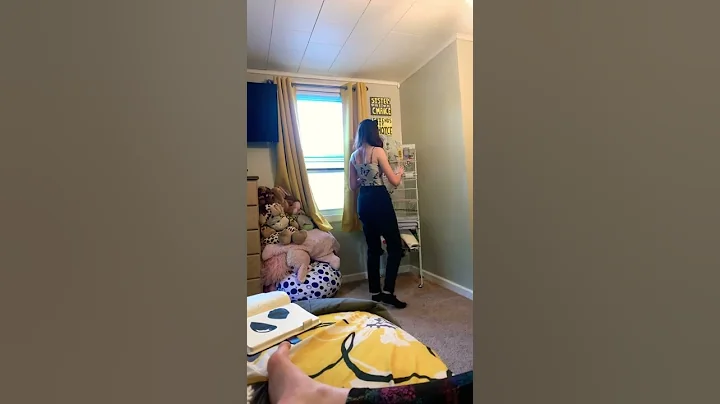 Was trying to catch her singing but I think the en...