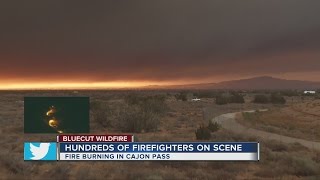 Bluecut Fire keeps growing in Southern California
