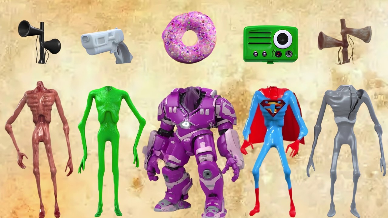 WRONG HEADS SIREN HEAD POOP, SIREN HEAD HOUSE, SIREN HEAD BRAIN EYE, SIREN HEAD OCTOPUS, SIREN HEAD